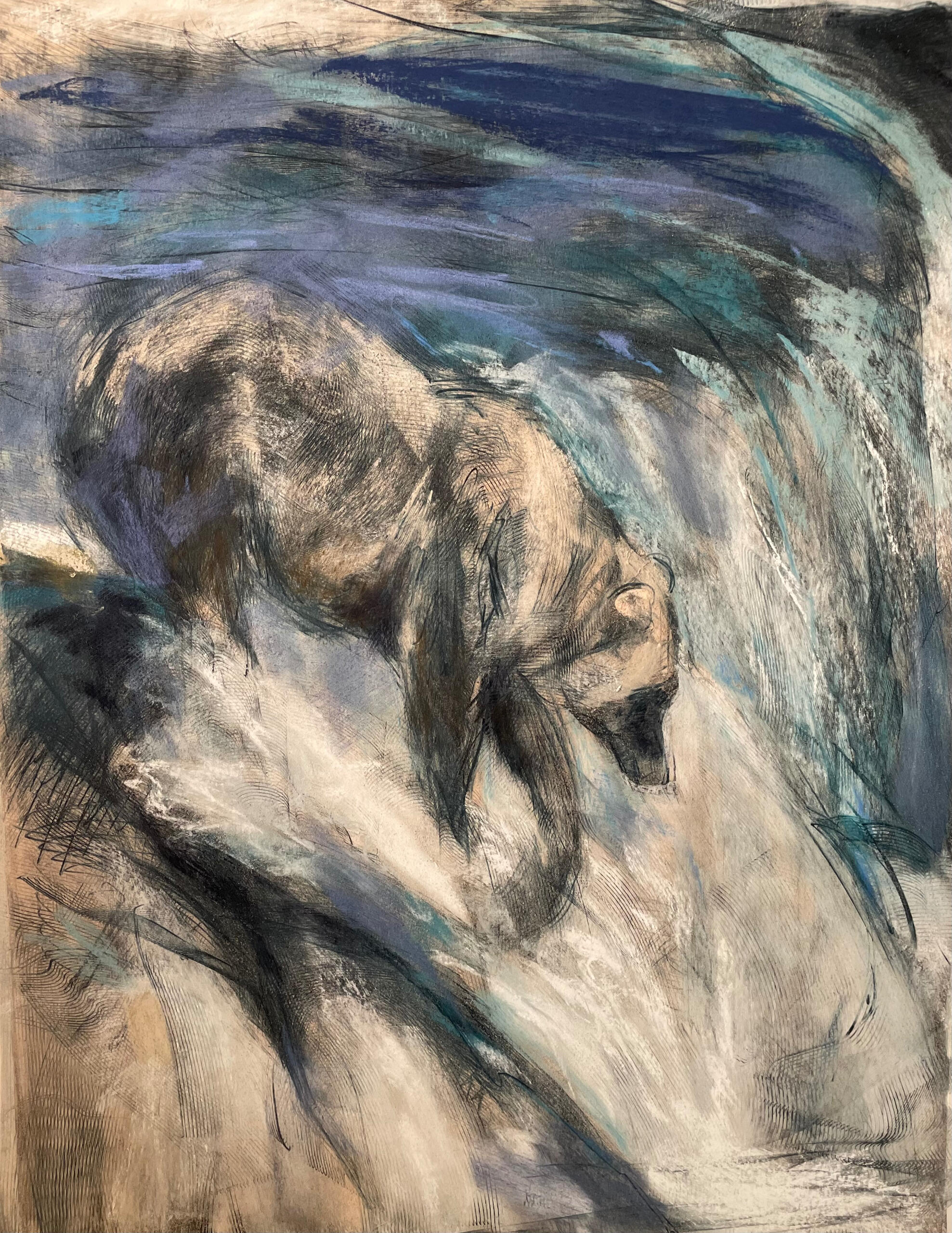 Brown Bear at Brooks Falls